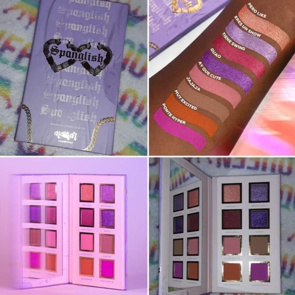NEW Alamar Spanglish Eyeshadow Palette